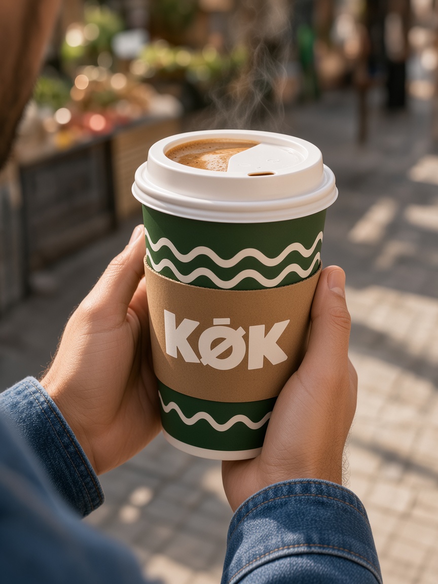 Кофе в стакане KŌK